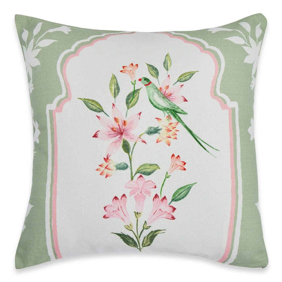 Digital Printed 100% Cotton duck cushion covers, set of 5, Palace of Illusion