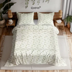 100% COTTON KING SIZE BEDSHEET - MORNING GROVE