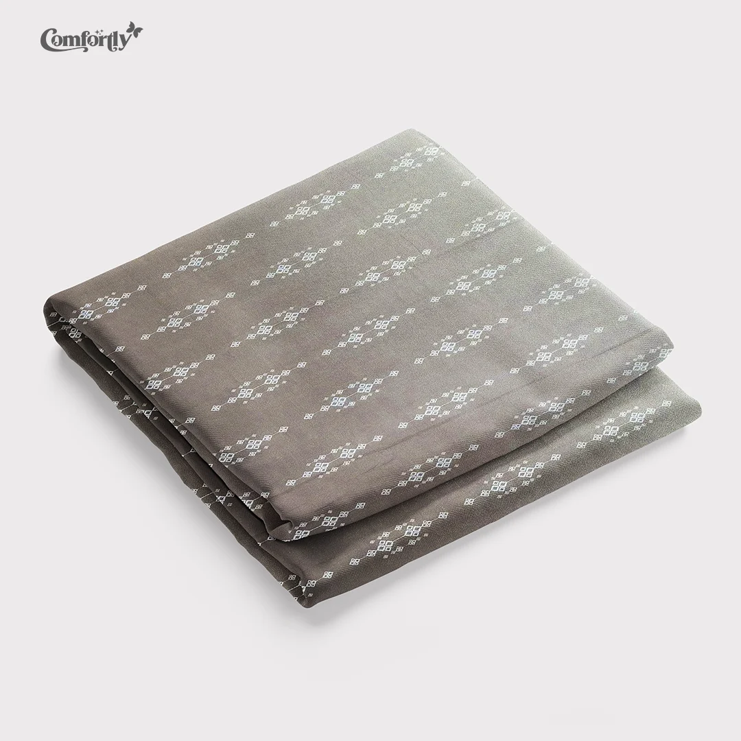 PREMIUM 300 TC 100% COTTON KING SIZE BEDSHEET - COCOA HAZE