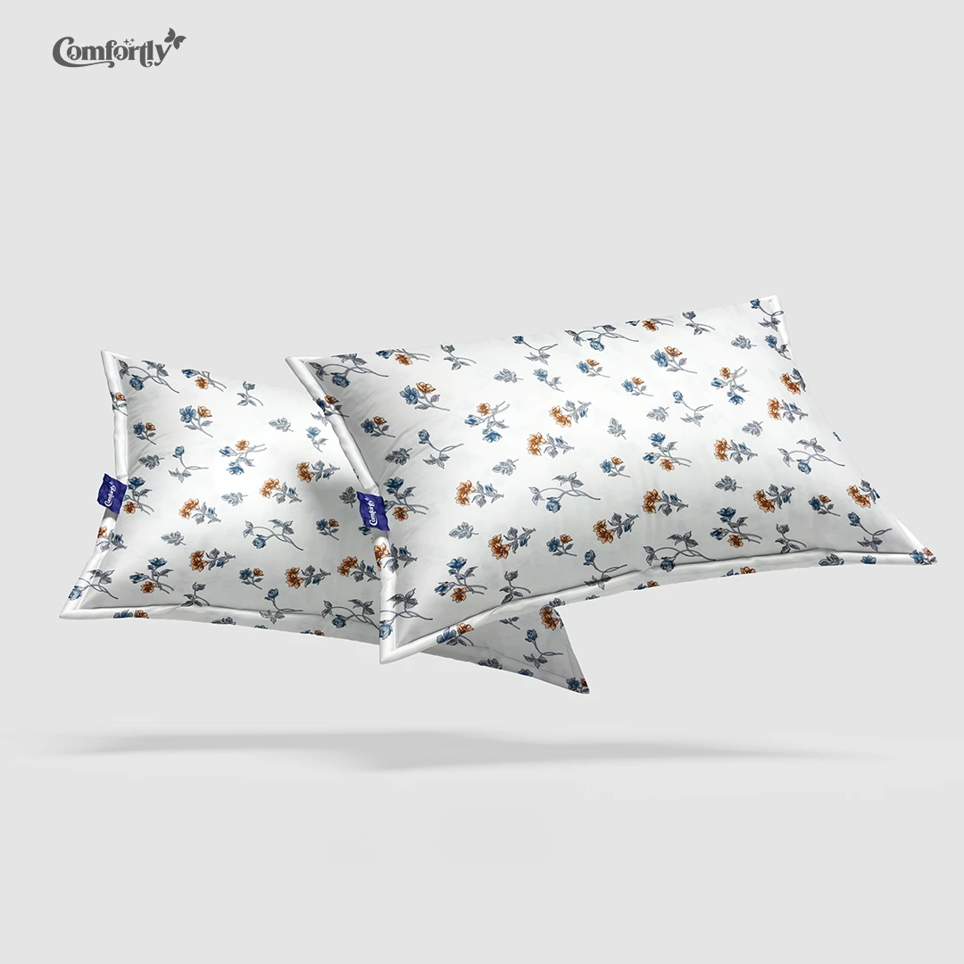 100% COTTON DOUBLE SIZE BEDSHEET - MEADOW WHISPER