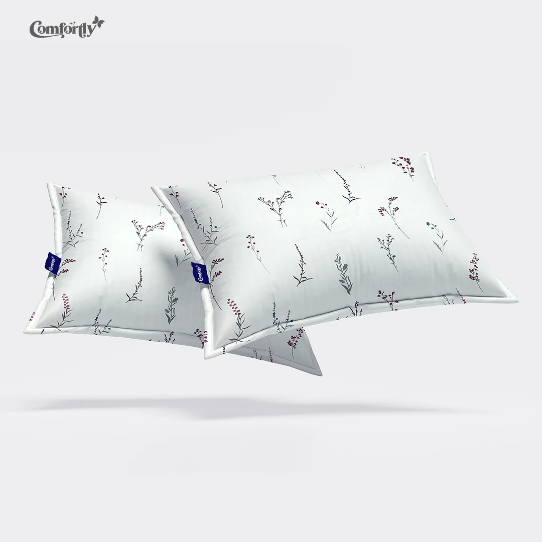 100% COTTON KING SIZE BEDSHEET - WHISPERING SPRING