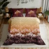 Sunset Forest Cotton Bedsheet