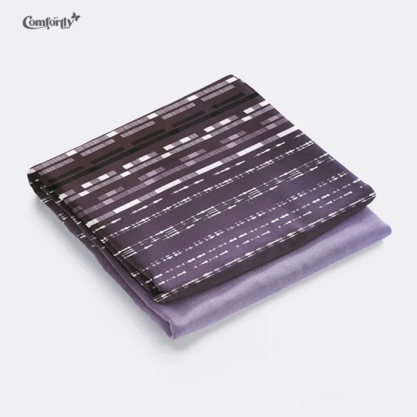 Strata Stripe Plum Bedsheet