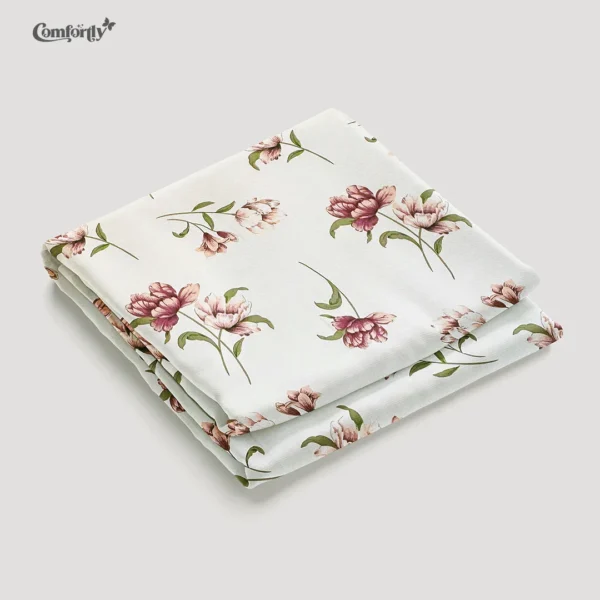 Rose Essence 100% Cotton Bedsheet