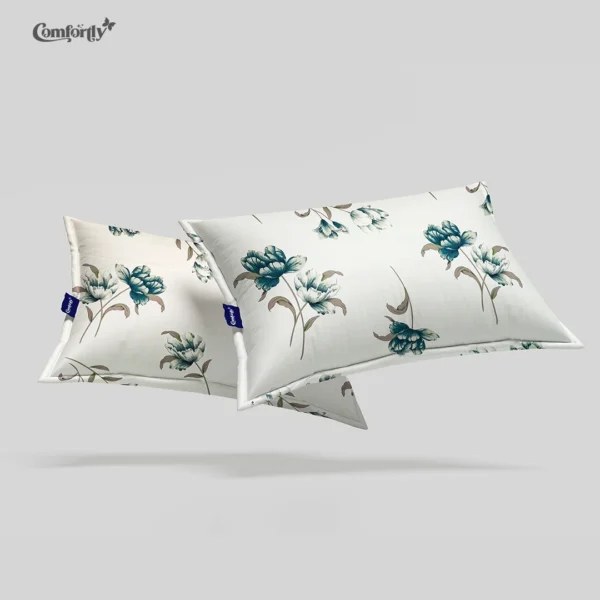 Teal Essence 100% Cotton Bedsheet