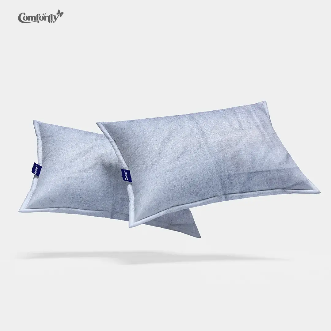 PREMIUM 300 TC 100% COTTON KING SIZE BEDSHEET – STRATA STRIPE INDIGO