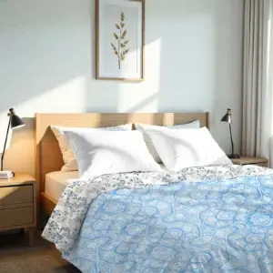 Wildflower Whisper Malmal Reversible Dohar