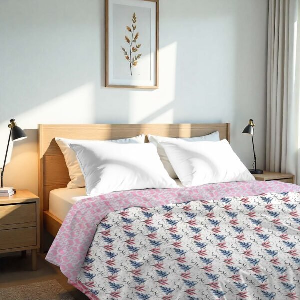 Pink Harmony Malmal Reversible Dohar