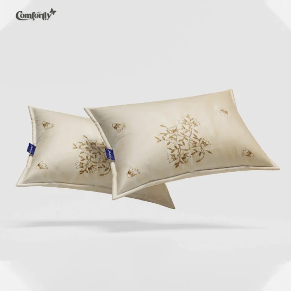 Victorian charm champagne beige bedsheet