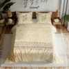 Victorian charm champagne beige bedsheet