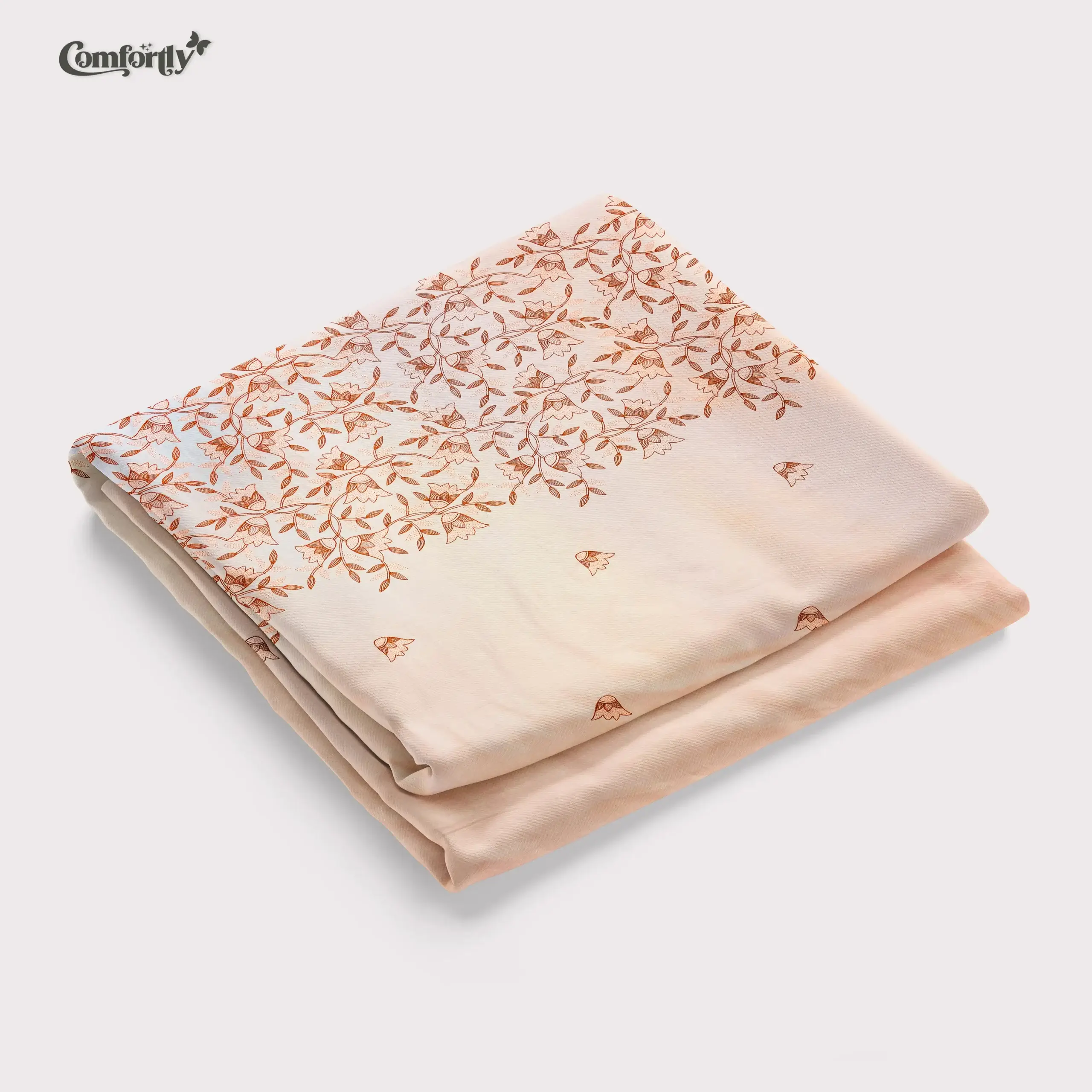 Victorian Charm dusty pink bedsheet