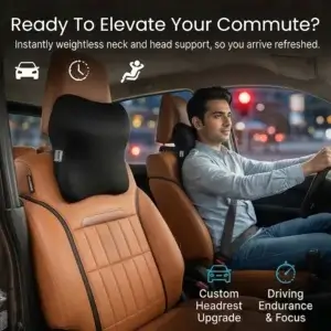 Comfortly Orthopedic Memory Foam Car Neck Pillow