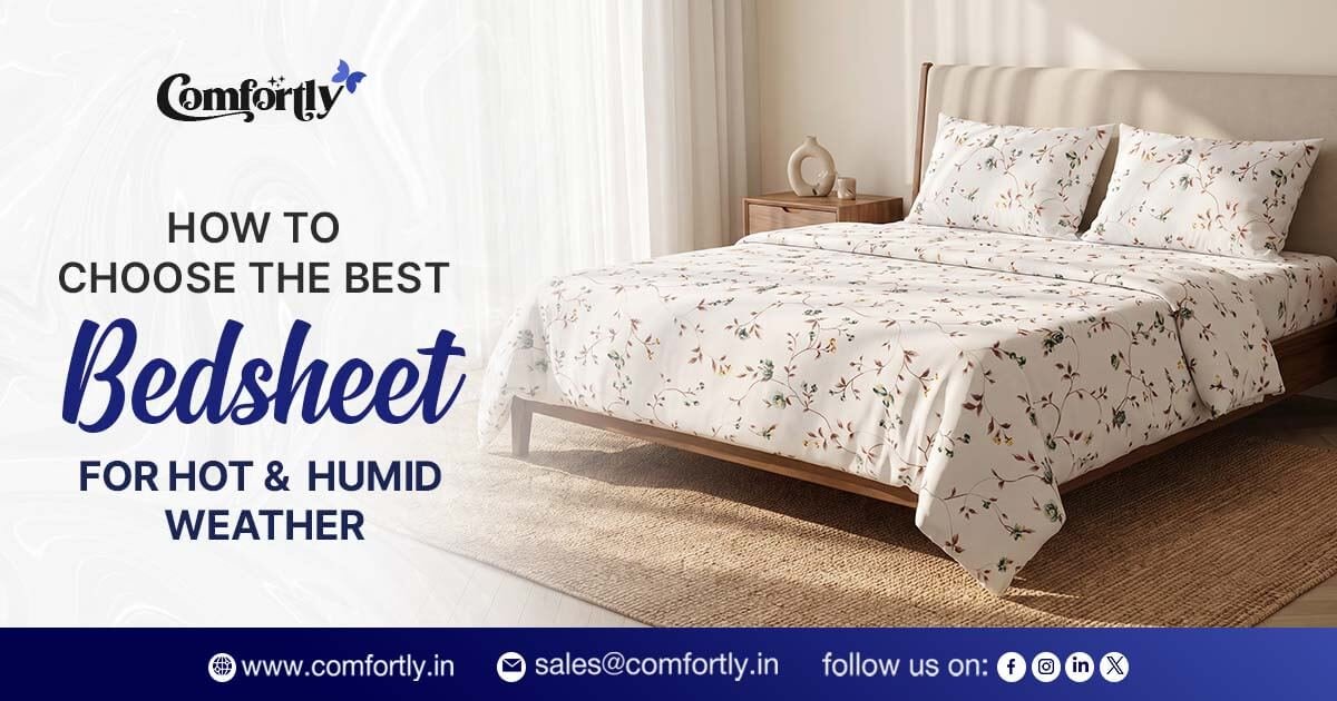 How to Choose the Best Bedsheet for Hot & Humid Weather ?